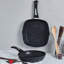 Karaca Defne Biogranite 2-Piece Pan Set, Black