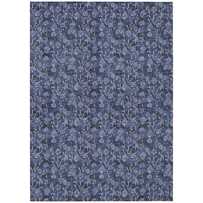 Dejah Washable Floral Indoor / Outdoor Rug