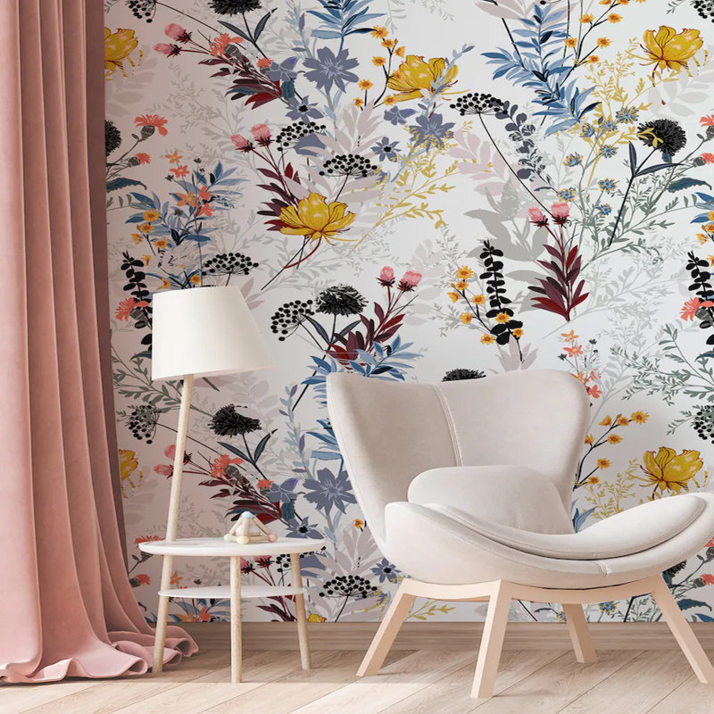 Wild Bloom Symphony, 105.96" L x 138" W