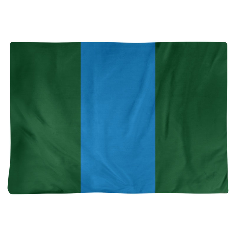 Récapitulatif 18" basket Milwaukee, Vert bon pays/bleu des grands lacs/vert terre, Sergé de coton