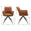 50cm H Upholstered Dining Chair-1078432674-1078432673