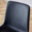 Ensemble de chaises de salle à manger en polyuréthane à coussin de siège allongé - quatre pièces. Conception aux lignes épurées. Peut s'intégrer à divers styles de décoration moderne.-1281752850-1275955219
