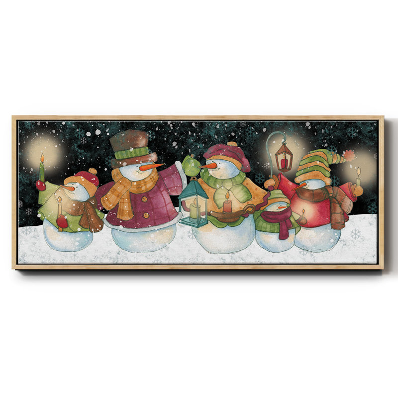 Collection de Noël - toile encadrée, H 24 po x l 60 po
