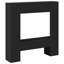 Fireplace Surround 81X18x82 Cm Engineered Wood-1423157666