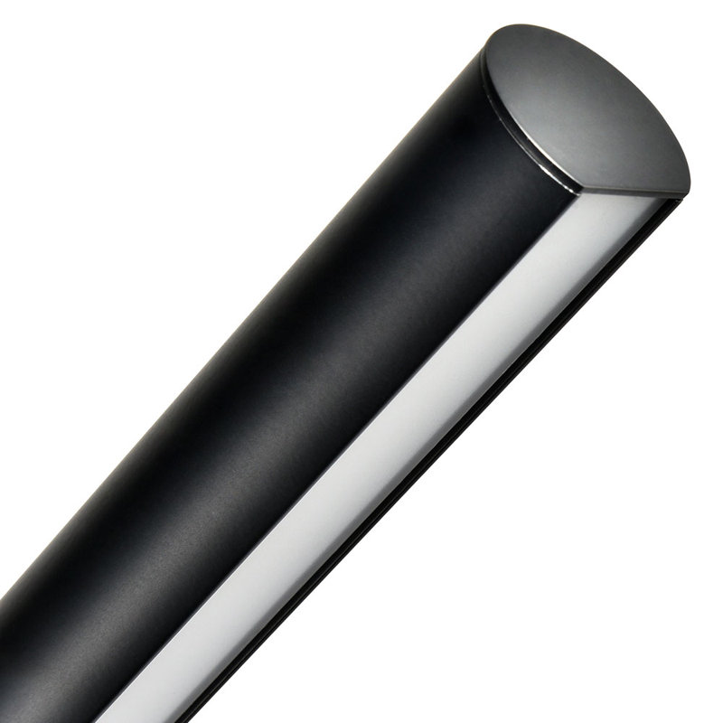 Procyon 24-Inch Adjustable LED Bathroom Vanity Light, Black