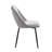 Vendrina Velvet Dining Chair with Steel Legs-1001429899