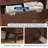 32" Modern Fluted Nightstand Bedside Table with 3 Drawer, Curved Profile End Table for Bedroom, Living Room-536707428