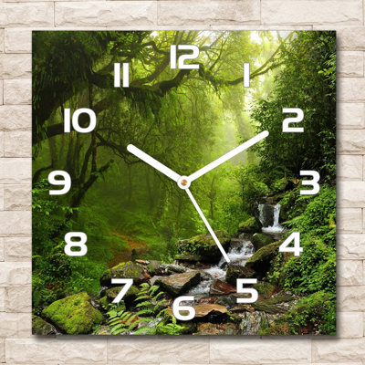 Jerrall Glass Wall Clock