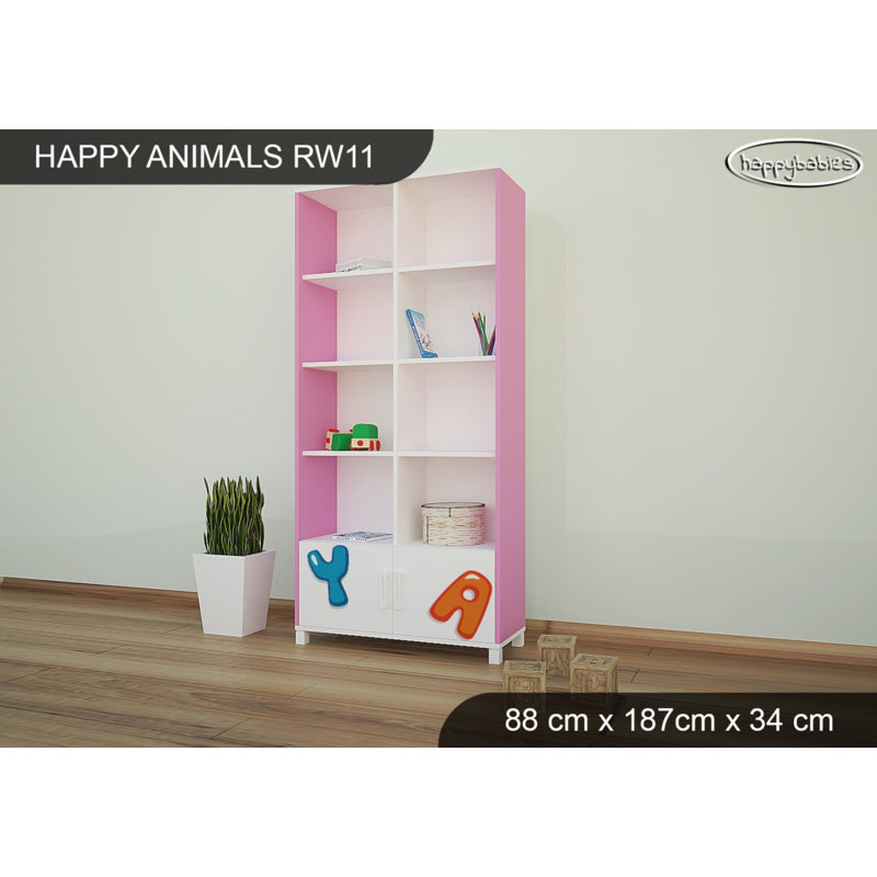 187cm H X 88cm W Animals Kids Cube, Pink