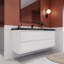 Vickye 60" Single Sink Bathroom Vanity Set-1813508758