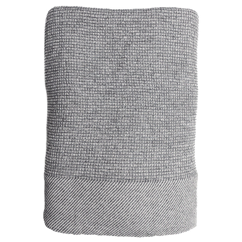 Jeté Pergamon gris, Gris