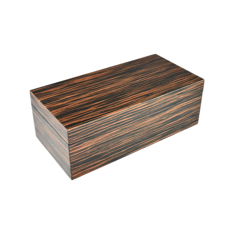 Handmade Wooden Decorative Box, 5" H x 14" W x 7" D