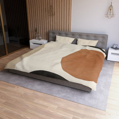 Microfiber Duvet Cover Boho Style, Design 75