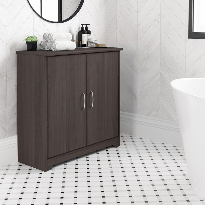 Cathren Bathroom Storage Cabinet, Heather Gray