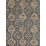 Contemporary One-of-a-Kind Rectangle 6'8" X 8'10" Hand Knotted Area Rug