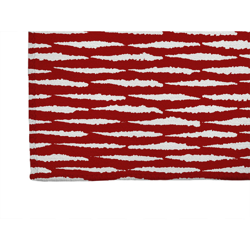 Tapis de bureau léger Scar Play, 84" W x 60" D, Cranberry Red