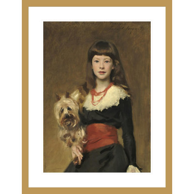 «Miss Beatrice Townsend» par John Singer Sargent, impression giclée encadrée