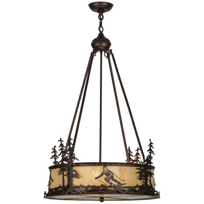 Rustic Lodge 4 - Light Chandelier