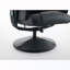 Fauteuil inclinable pivotant à 360 ° avec repose-pieds et siège chauffant avec dossier réglable-131655184-131655185