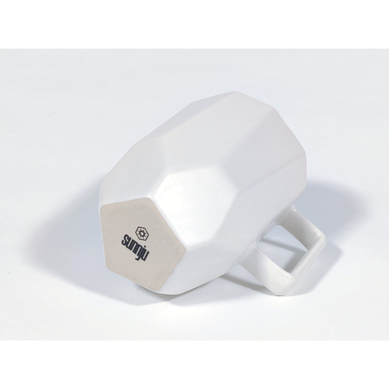 Dayde Ceramic Coffee Mug, White