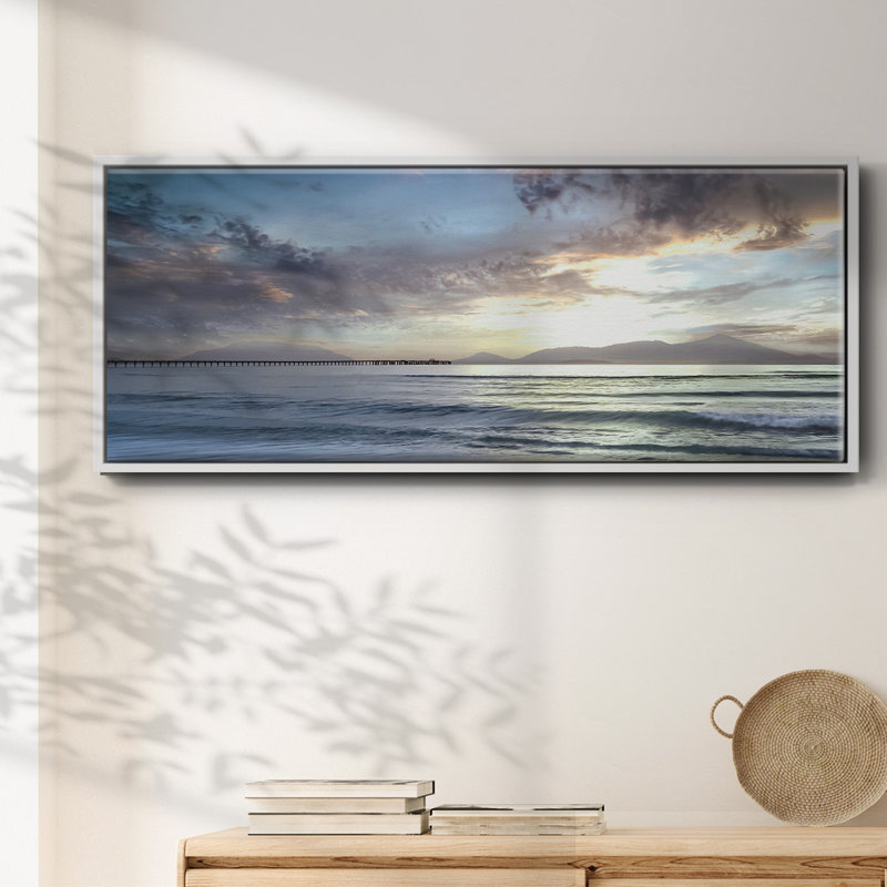 Island Calm- Framed Canvas
