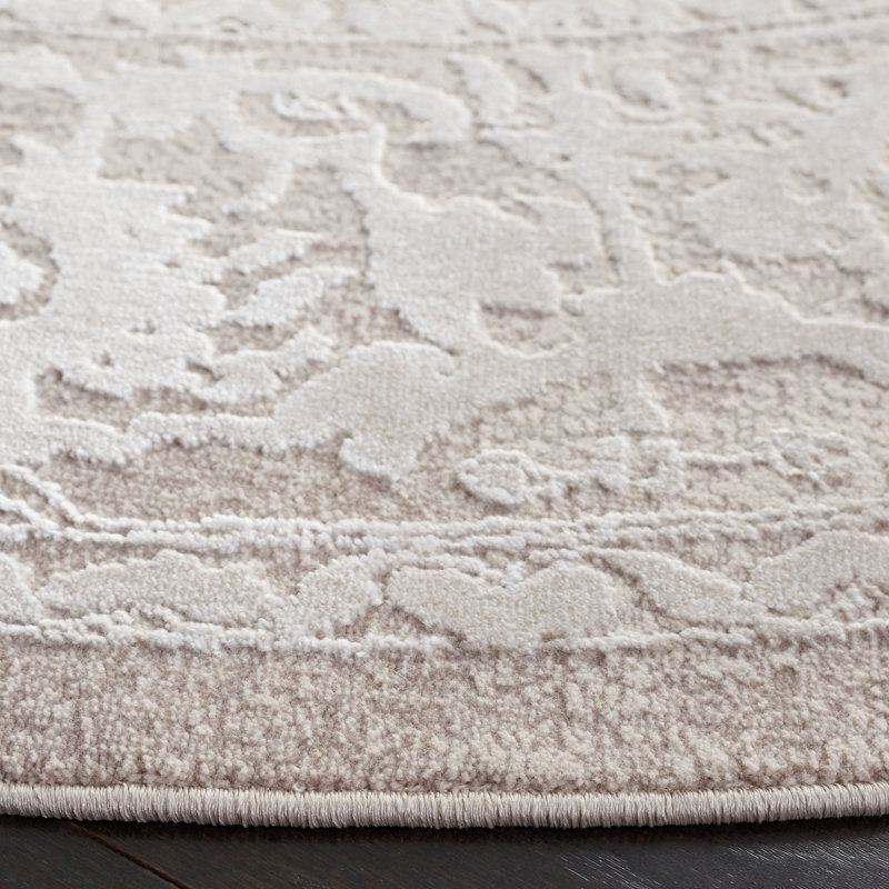 Calidia Oriental Beige/Cream Area Rug, Runner 2'3" x 6'