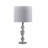 23.5" In Cale Cut-Crystal Modern Table Lamp
