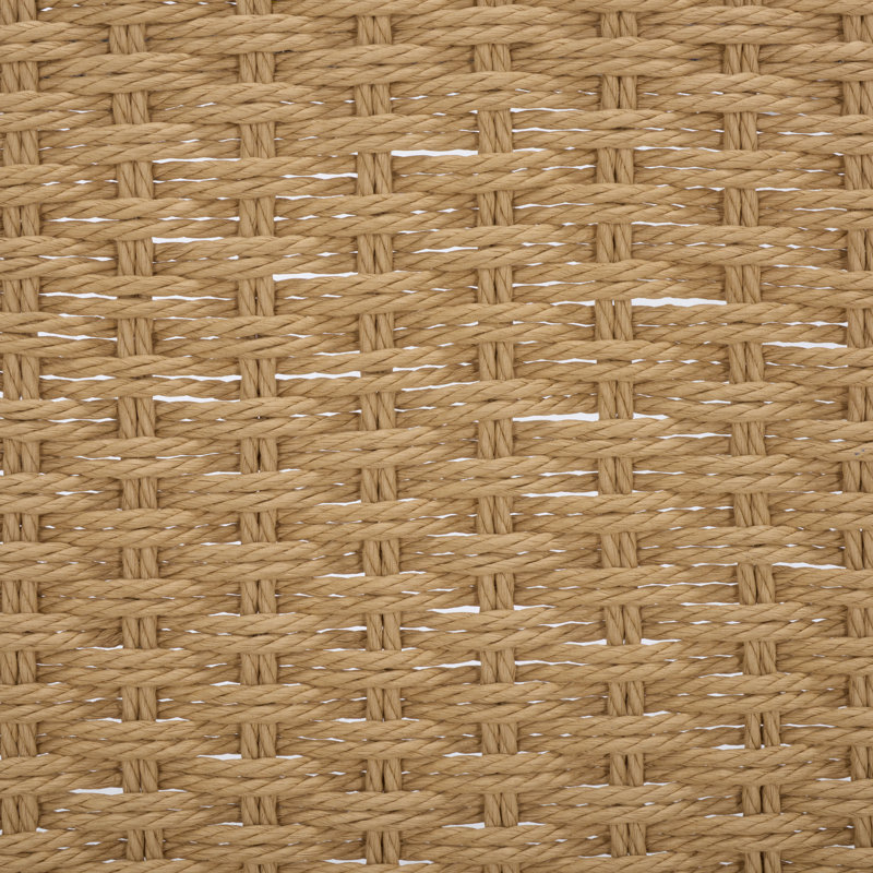 Dutton Woven Counter Stool, Natural/Black