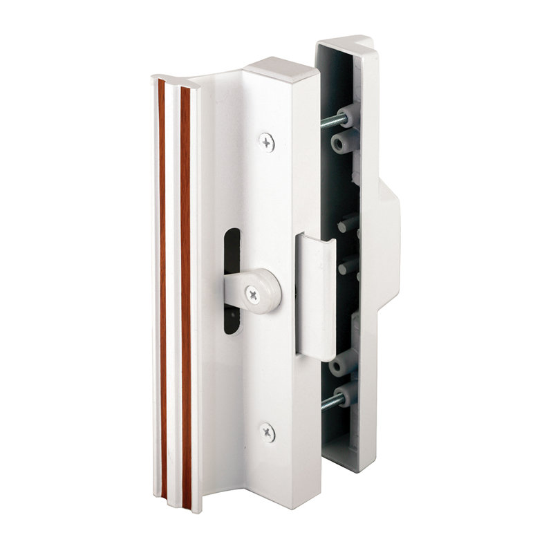 Ensemble de poignées pour porte coulissante moulée sous pression FHC C1116 - paquet de 1 - blanc (1 ensemble)