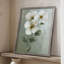«White Fancy I», reproduction encadrée - bois massif 48984-1835000135