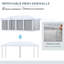 Auvent avec filet 10 pi x 20 pi Outsunny-289413866