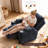 34.84" Wide Soft Chenille Power Recliner Chair with Swivel Function, Double Cup Holders and USB, Type-C Ports-1720364607