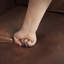 Chaise avec accoudoirs amovibles en similicuir Arlena-1517412379