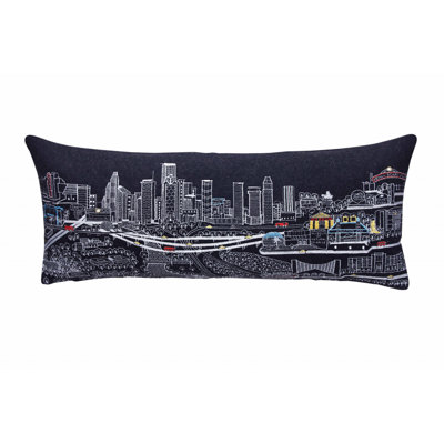 Wool Reversible Throw Pillow