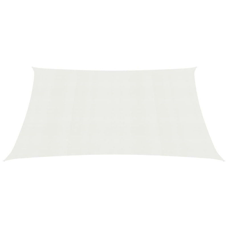 Azcuy 2m x 2.5m Rectangular Shade Sail, White, 2m x 2.5m