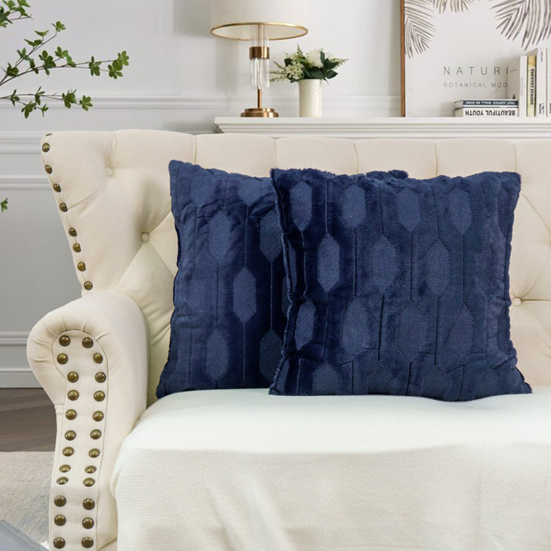 Housses de coussin Tatami, Saphir foncé