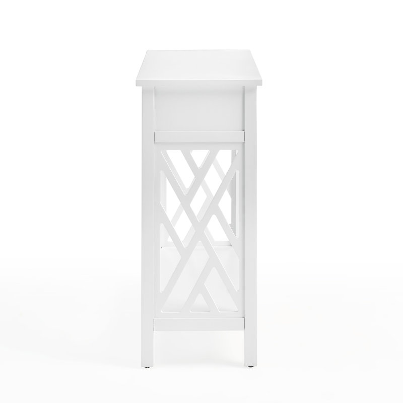 3 - Piece Living Room Table Set, White