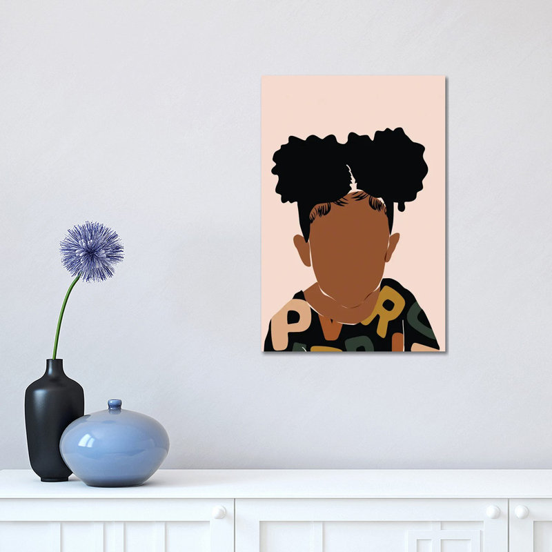 Two Puffs by Domonique Brown - Print on Canvas, Wrapped Canvas, 30.48 cm H x 45.72 cm W
