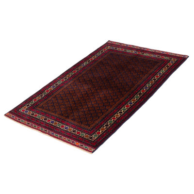 Teimani Navy Rug 3'10" x 6'8"
