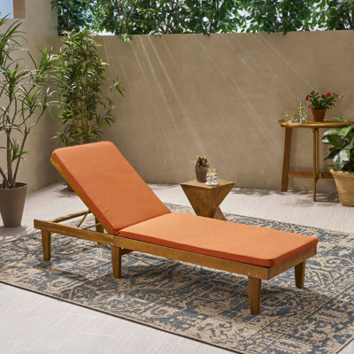 Coussin de chaise longue Nadine, coussin de patio extérieur résistant à l'eau