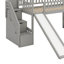 Lit mezzanine simple avec glissade-563402336