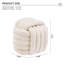 Tabouret de maquillage avec repose-pieds Modern Knot-322836907