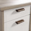Bureau de direction, finition brune