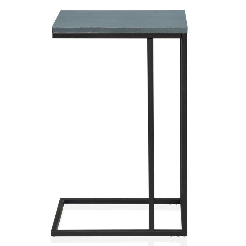 End Table, Antique Blue