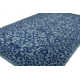 Torraca Moroccan Handmade Tufted Wool Area Rug in Blue