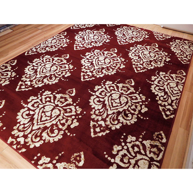 Wool Floral Indoor Rug, Runner 2' x 7'8"