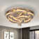 Jooyoung 8 - Light 19.68“ LED Flower Tiered Chandelier with Crystal Accent Variable Light