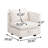 Jaylin Upholstered Sectional Sofa Couch -1345962959