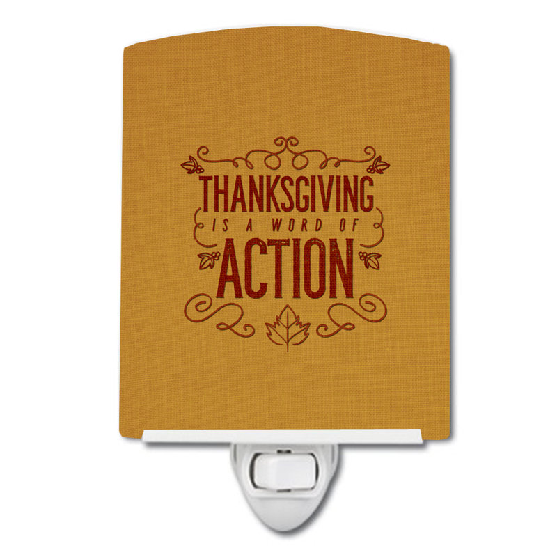 Horst Is Action Ceramic Night Light
