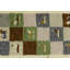 Tapis multicolore tribal 1 x 4 Indo Gabbeh